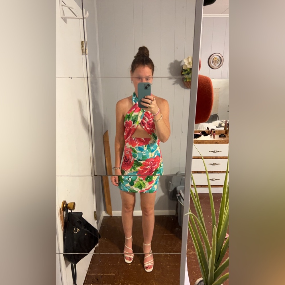 ZARA Floral Dress